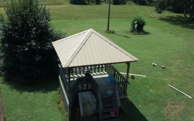 Metal Roofing for a Porch, Gazebo, Pergola, Shed or Barn