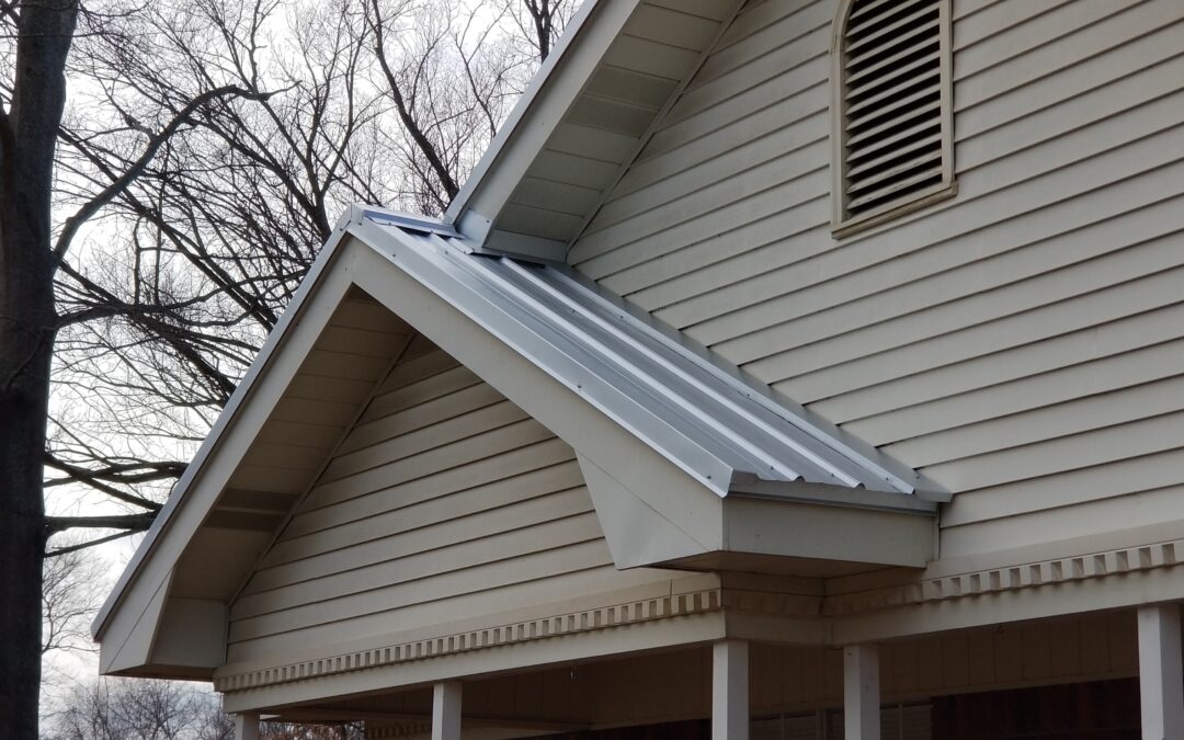 What are the benefits of a metal roof drip edge?