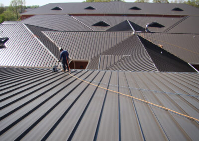 Zinc or Galvalume roofing