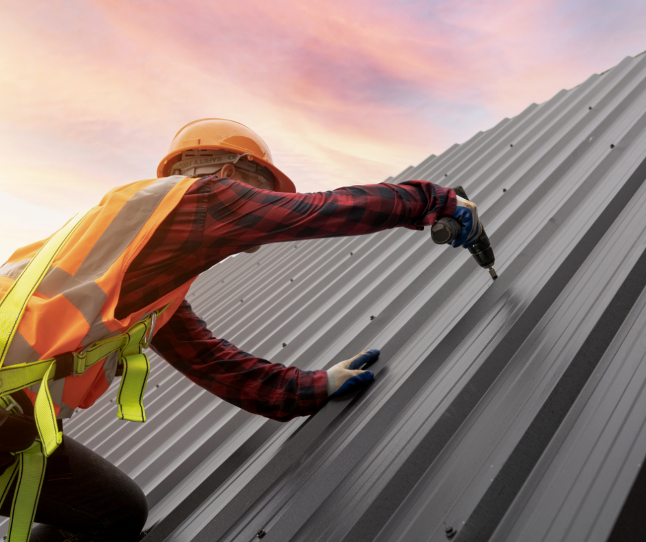 Work with a professional metal roofing contractor
